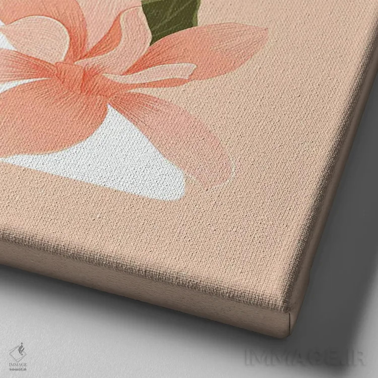 تابلو کِی اثر ایتسفانیهو (هنرمند دیجیتال) - نمای نزدیک بافت بوم