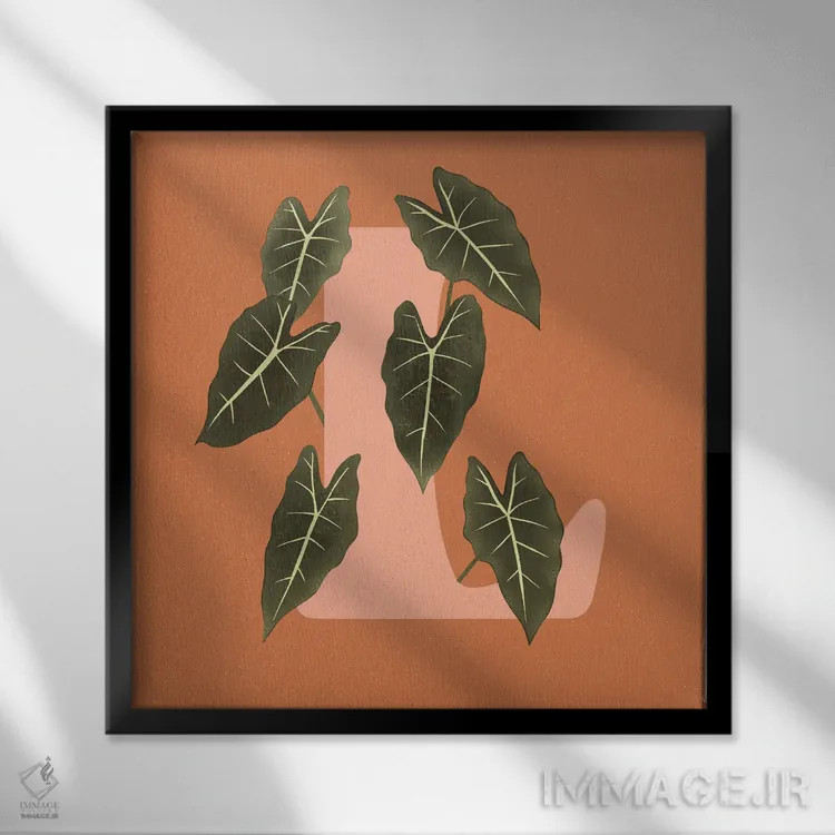 تابلو اِل اثر ایتسفانیهو (هنرمند دیجیتال) - نمای قابدار مشکی