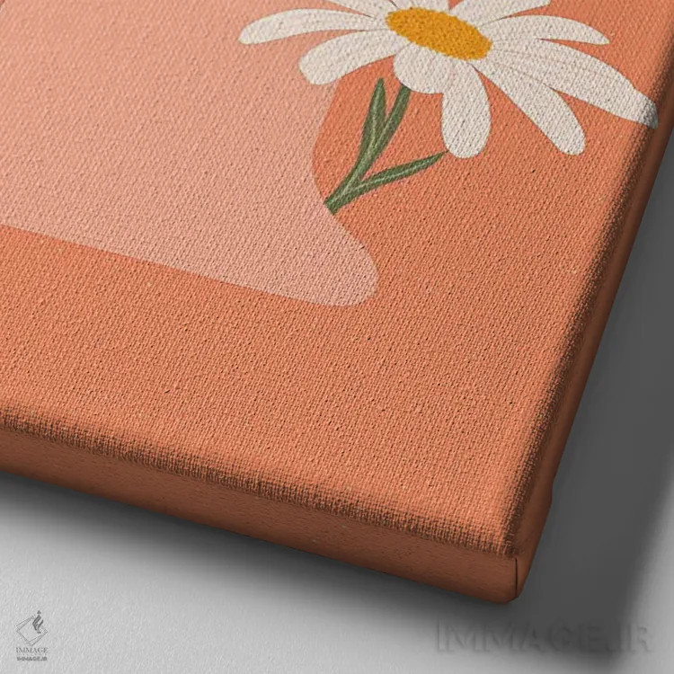 تابلو اِم اثر ایتسفانیهو (هنرمند دیجیتال) - نمای نزدیک بافت بوم