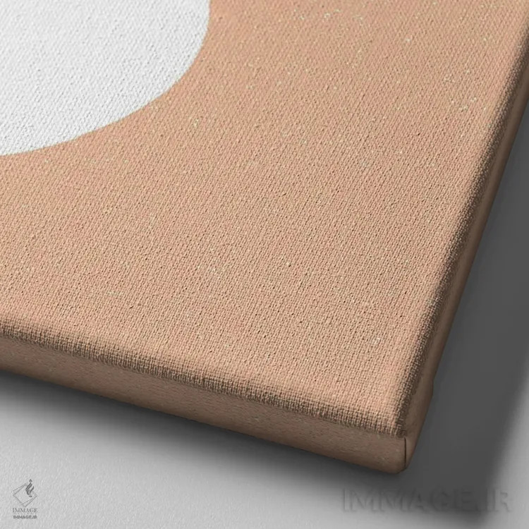 تابلو اِس اثر ایتسفانیهو (هنرمند دیجیتال) - نمای نزدیک بافت بوم