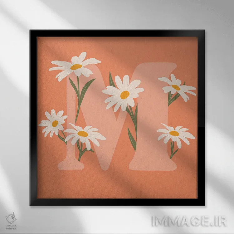 تابلو اِم اثر ایتسفانیهو (هنرمند دیجیتال) - نمای قابدار مشکی