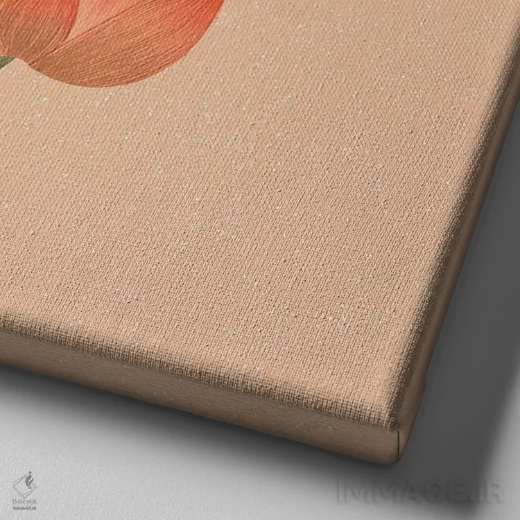 تابلو وای اثر ایتسفانیهو (هنرمند دیجیتال) - نمای نزدیک بافت بوم