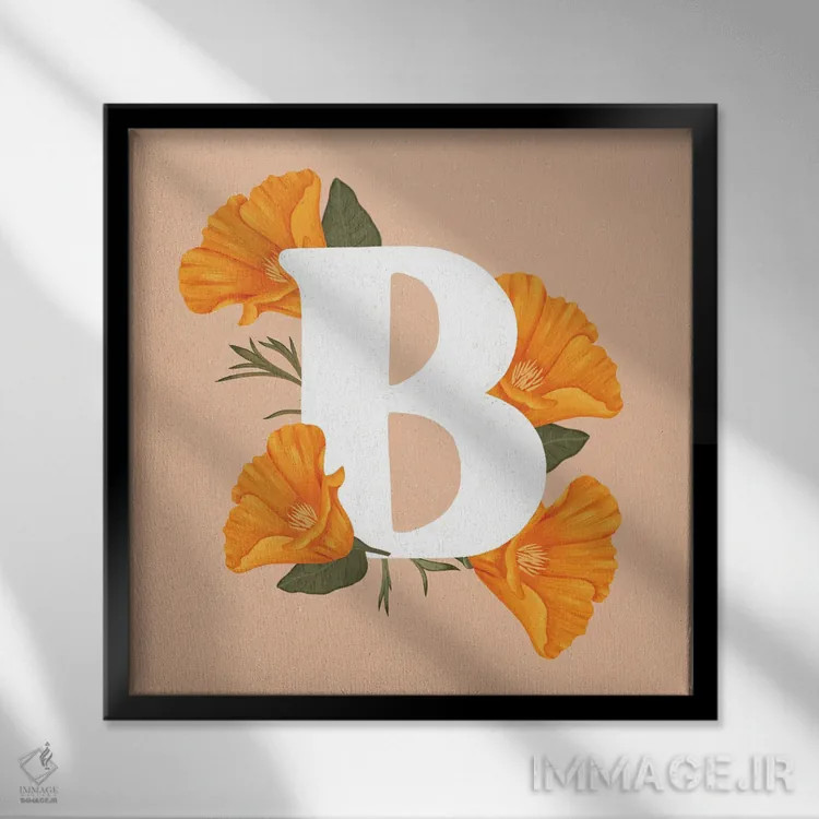 تابلو بی اثر ایتسفانیهو (هنرمند دیجیتال) - نمای قابدار مشکی