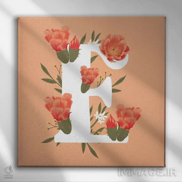 تابلو ای اثر ایتسفانیهو (هنرمند دیجیتال) - نمای روبهرو روی دیوار