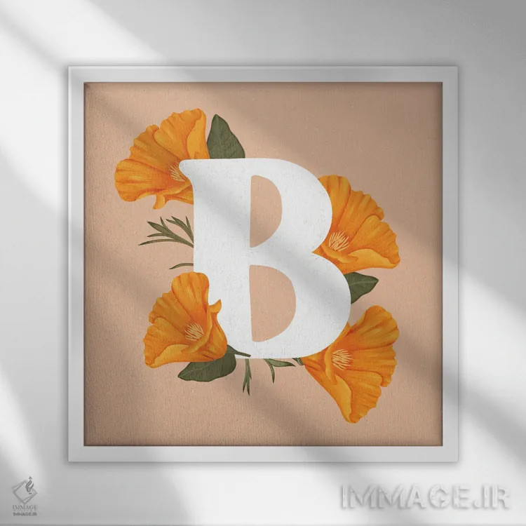 تابلو بی اثر ایتسفانیهو (هنرمند دیجیتال) - نمای قابدار سفید