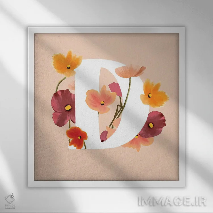 تابلو دی اثر ایتسفانیهو (هنرمند دیجیتال) - نمای قابدار سفید