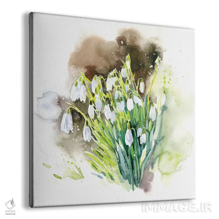 تابلو گل برفی (۱) اثر مارینا ایگناتووا - نمای پرسپکتیو محصول