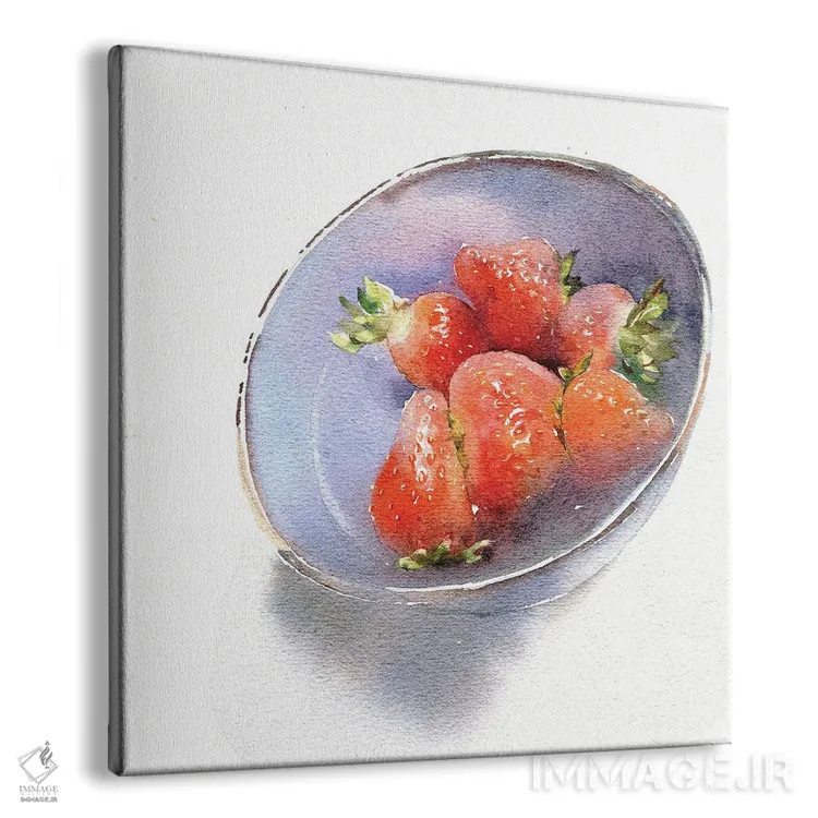 تابلو توتفرنگی اثر مارینا ایگناتووا - نمای پرسپکتیو محصول