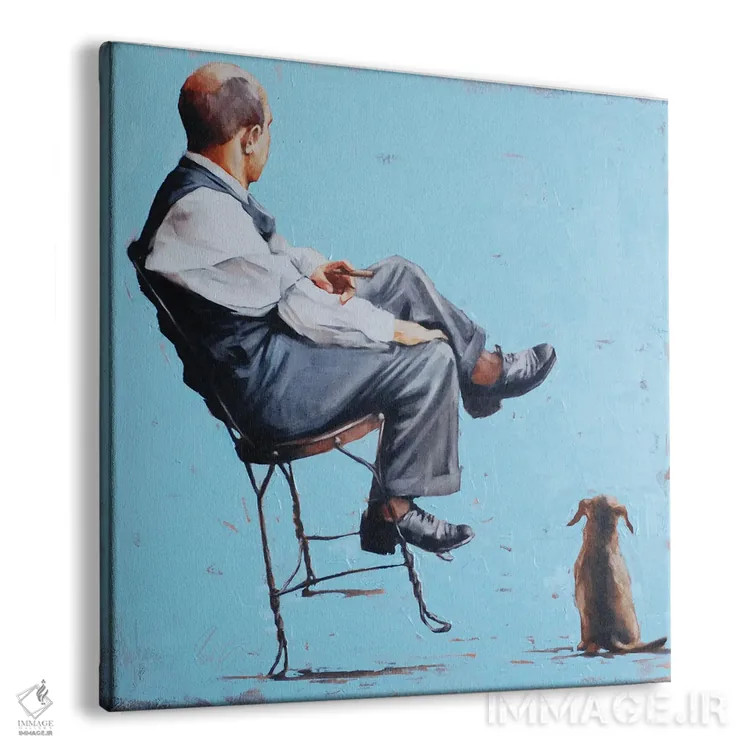 تابلو زندگی منتظر یک معجزه است اثر ایگور شولمان - نمای پرسپکتیو محصول