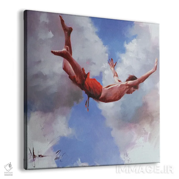 تابلو یاد بگیر پرواز کنی اثر ایگور شولمان - نمای پرسپکتیو محصول