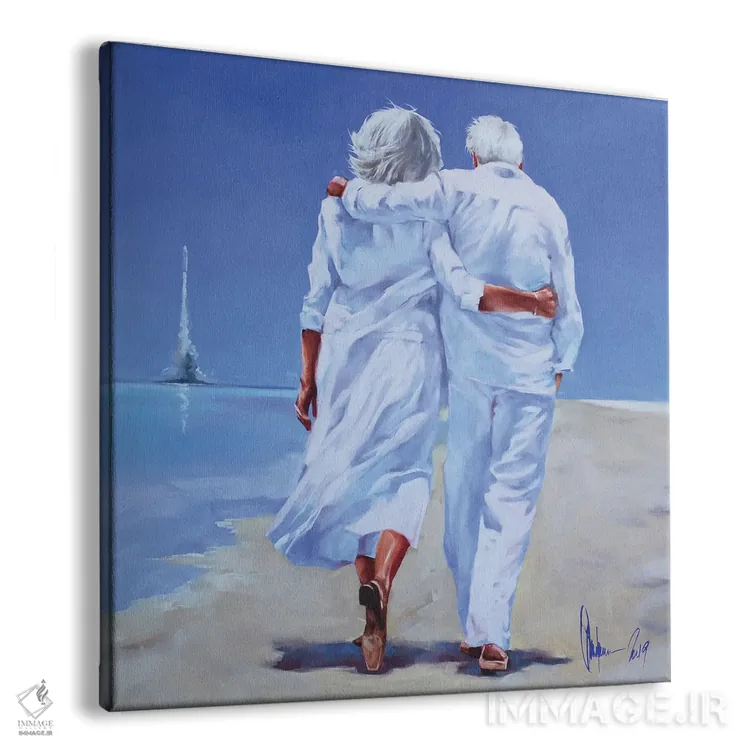 تابلو آخرین قدمزنی اثر ایگور شولمان - نمای پرسپکتیو محصول