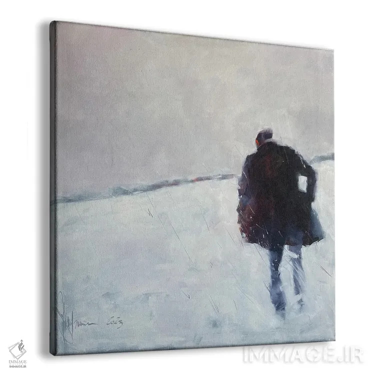 تابلو افق فرو رفته اثر ایگور شولمان - نمای پرسپکتیو محصول