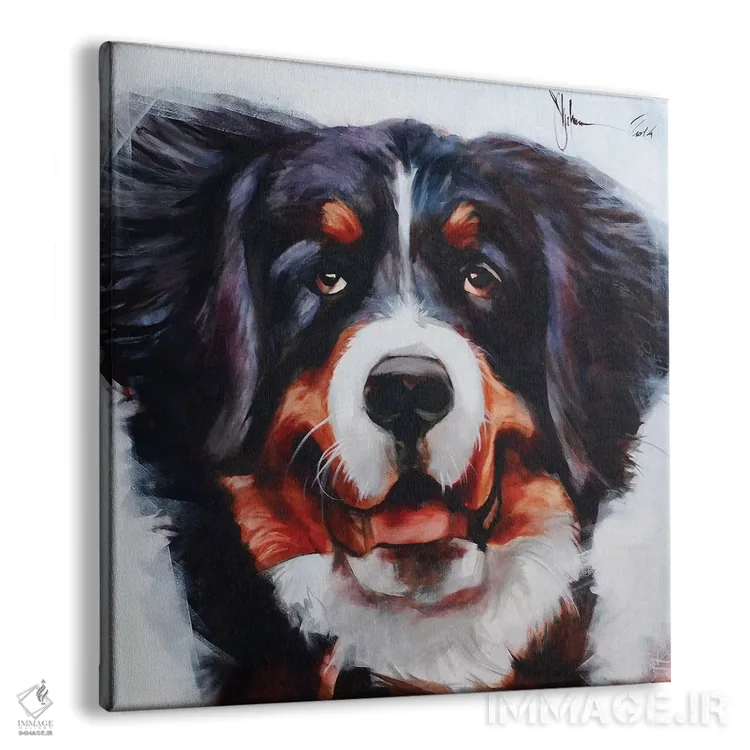 تابلو سگ پنجم اثر ایگور شولمان - نمای پرسپکتیو محصول