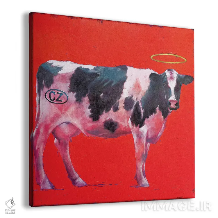 تابلو گاو من اثر ایگور شولمان - نمای پرسپکتیو محصول