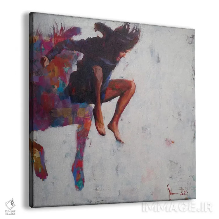 تابلو جهش به ناکجا اثر ایگور شولمان - نمای پرسپکتیو محصول