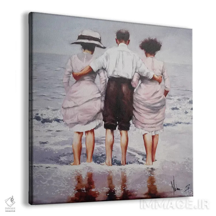تابلو تاریخچه خانوادگی اثر ایگور شولمان - نمای پرسپکتیو محصول