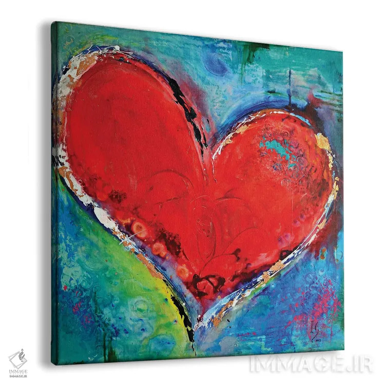 تابلو موسیقی قلب اثر ایوان گوادراما - نمای پرسپکتیو محصول