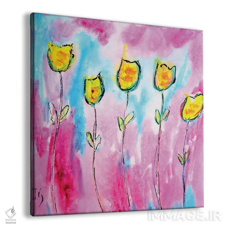 تابلو روزی در باغ اثر ایوان گوادراما - نمای پرسپکتیو محصول