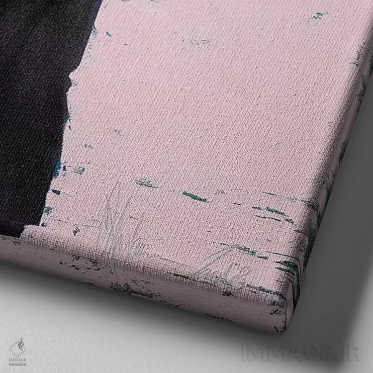 تابلو روزهای هفته اثر ایگور شولمان - نمای نزدیک بافت بوم