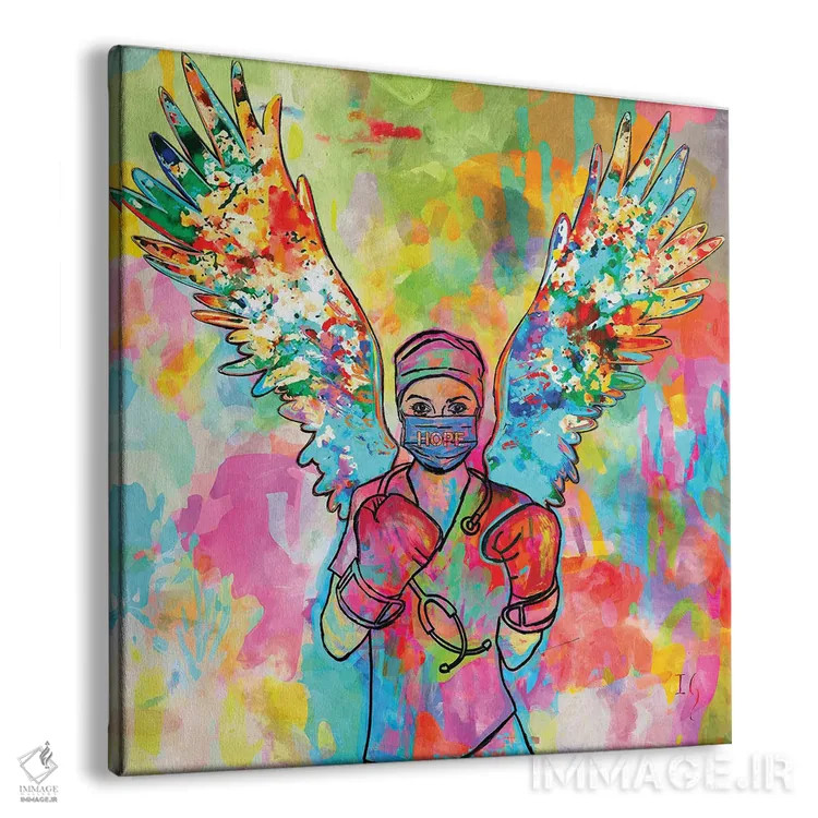 تابلو امروز امید را انتخاب میکنم اثر ایوان گوادراما - نمای پرسپکتیو محصول