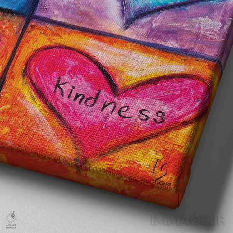 تابلو میوه روح اثر ایوان گوادراما - نمای نزدیک بافت بوم