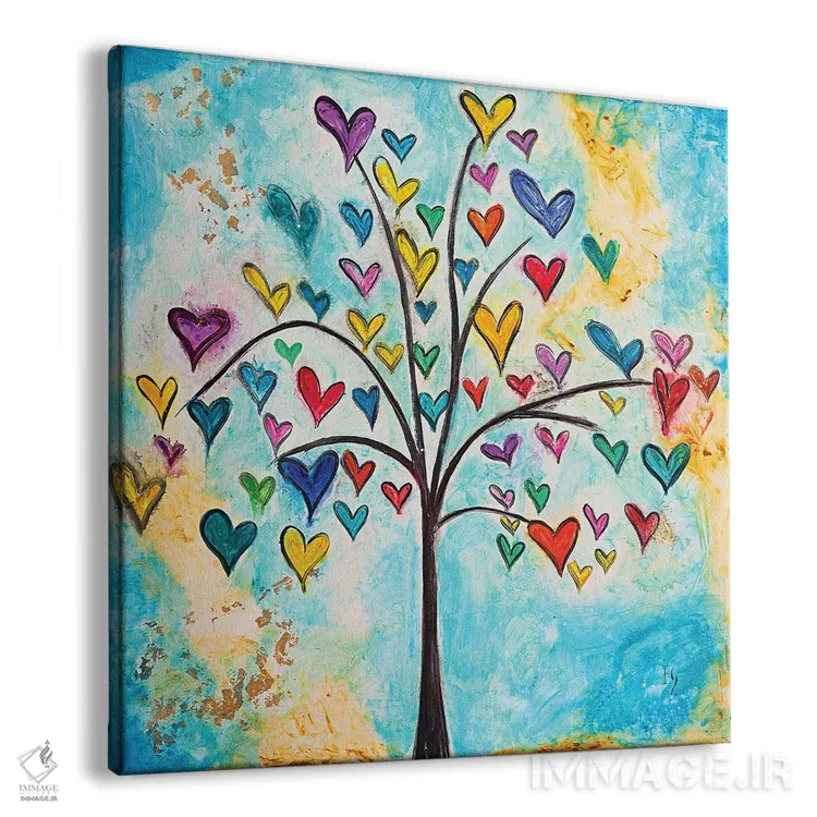 تابلو درخت زندگی اثر ایوان گوادراما - نمای پرسپکتیو محصول