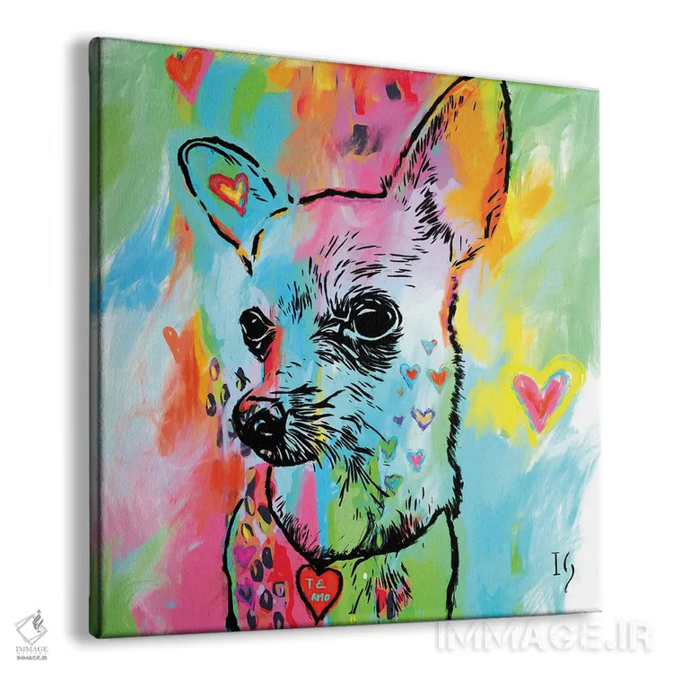 تابلو ایلی (احتمالاً نام یا مکان) اثر ایوان گوادراما - نمای پرسپکتیو محصول