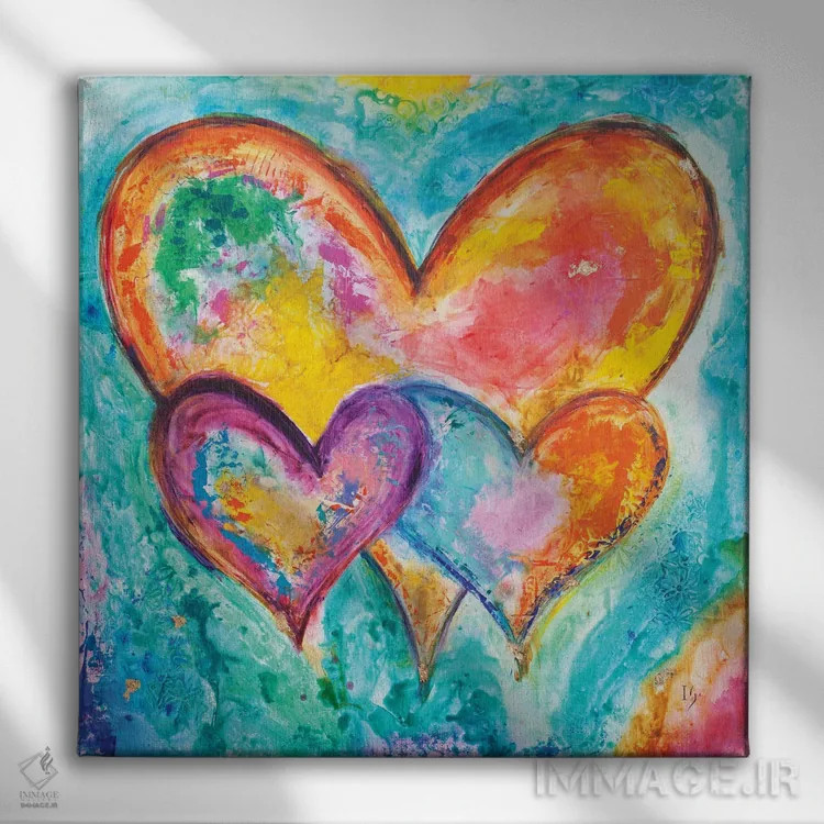 تابلو جایی در قلب خدا اثر ایوان گوادراما - نمای روبهرو روی دیوار