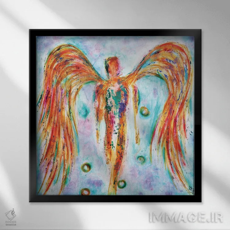 تابلو کمال اثر ایوان گوادراما - نمای قابدار مشکی