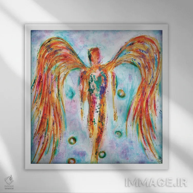 تابلو کمال اثر ایوان گوادراما - نمای قابدار سفید