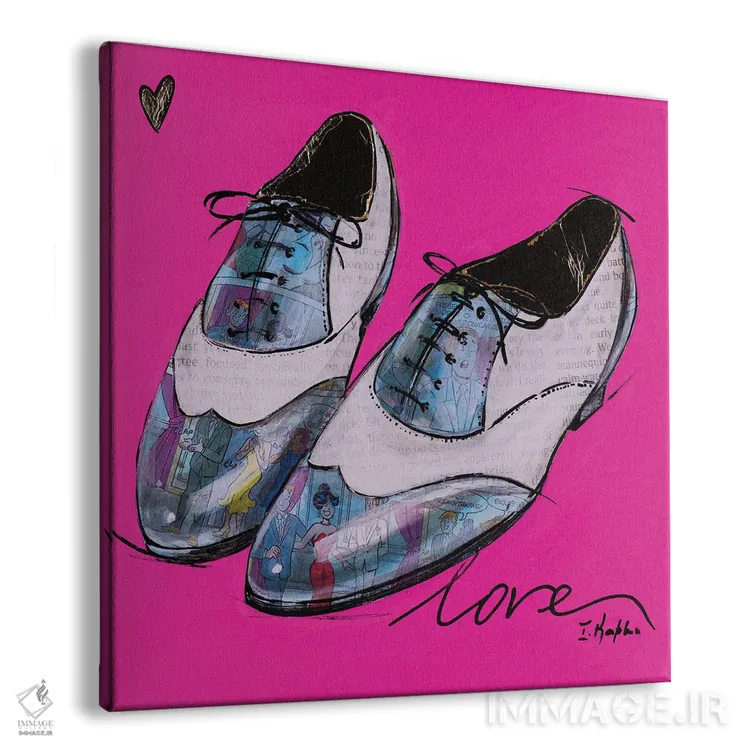 تابلو برای او (مرد) اثر اینس کاپلون - نمای پرسپکتیو محصول