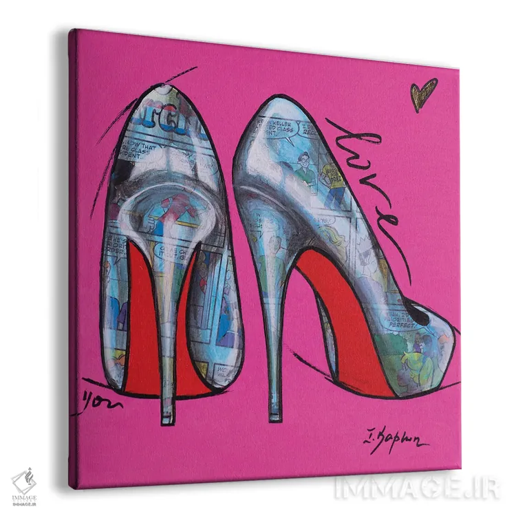 تابلو رویای دختران اثر اینس کاپلون - نمای پرسپکتیو محصول