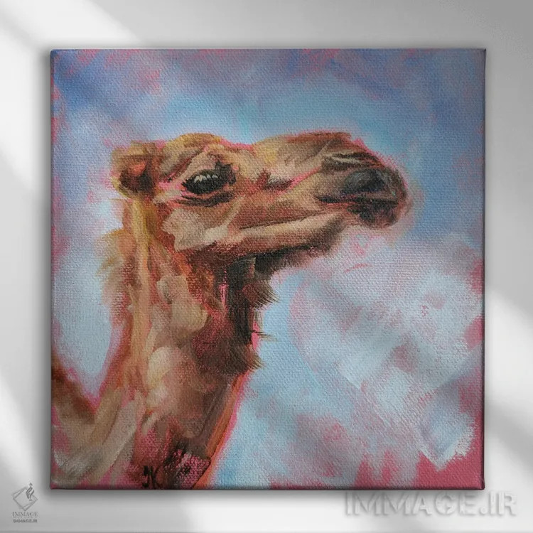 تابلو آرامش اثر ایرینا خورت - نمای روبهرو روی دیوار