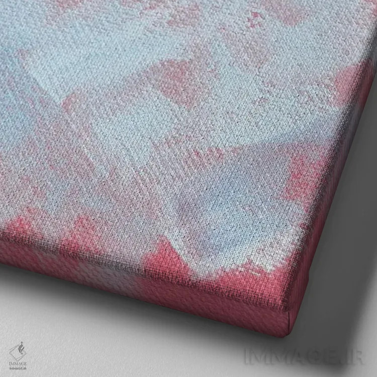 تابلو آرامش اثر ایرینا خورت - نمای نزدیک بافت بوم