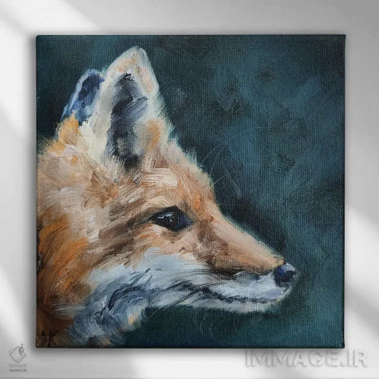 تابلو رکگویی اثر ایرینا خورت - نمای روبهرو روی دیوار