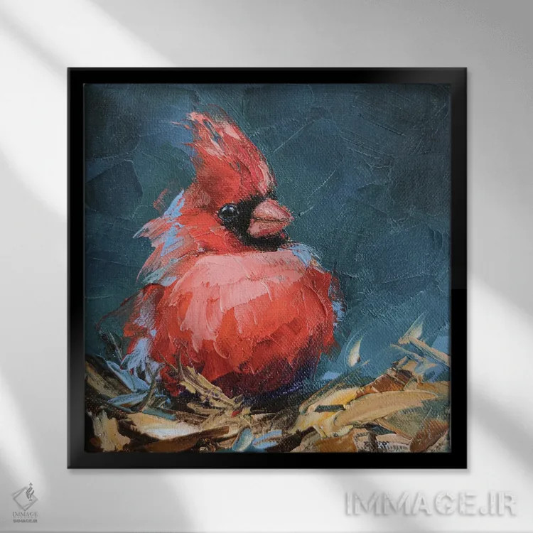 تابلو سخاوتمند اثر ایرینا خورت - نمای قابدار مشکی