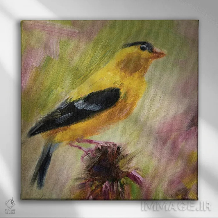 تابلو طلا اثر ایرینا خورت - نمای روبهرو روی دیوار