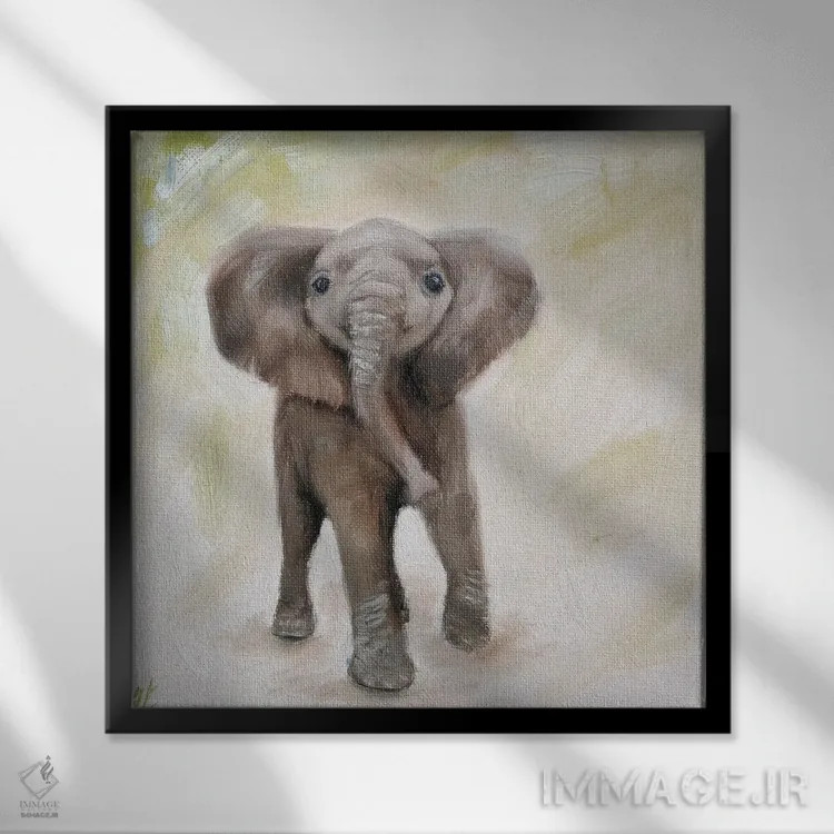 تابلو سرگرمی اثر ایرینا خورت - نمای قابدار مشکی