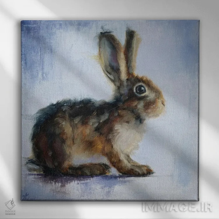 تابلو کودک اثر ایرینا خورت - نمای روبهرو روی دیوار