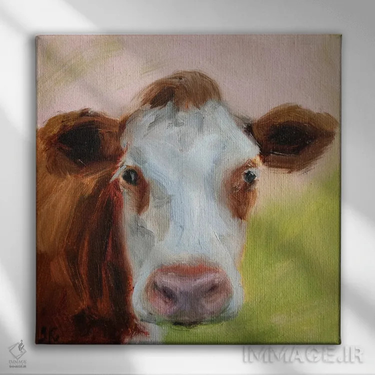 تابلو بینش اثر ایرینا خورت - نمای روبهرو روی دیوار