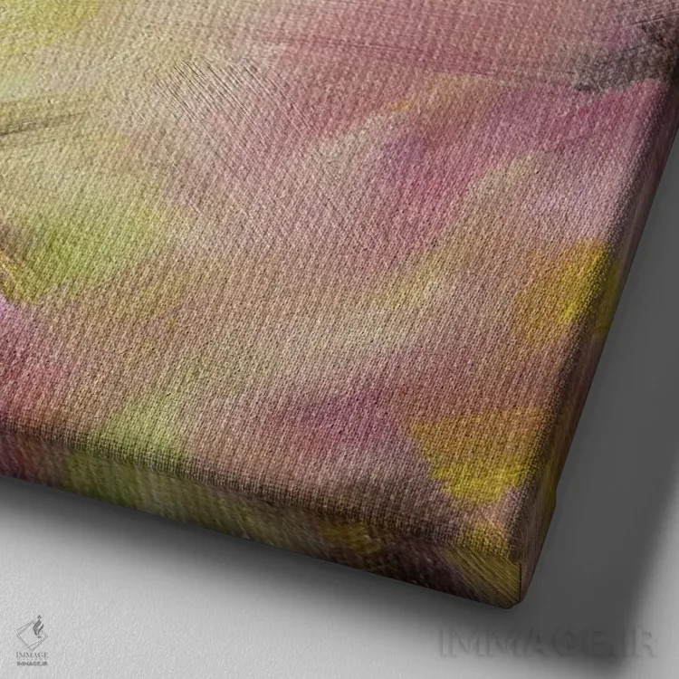 تابلو طلا اثر ایرینا خورت - نمای نزدیک بافت بوم