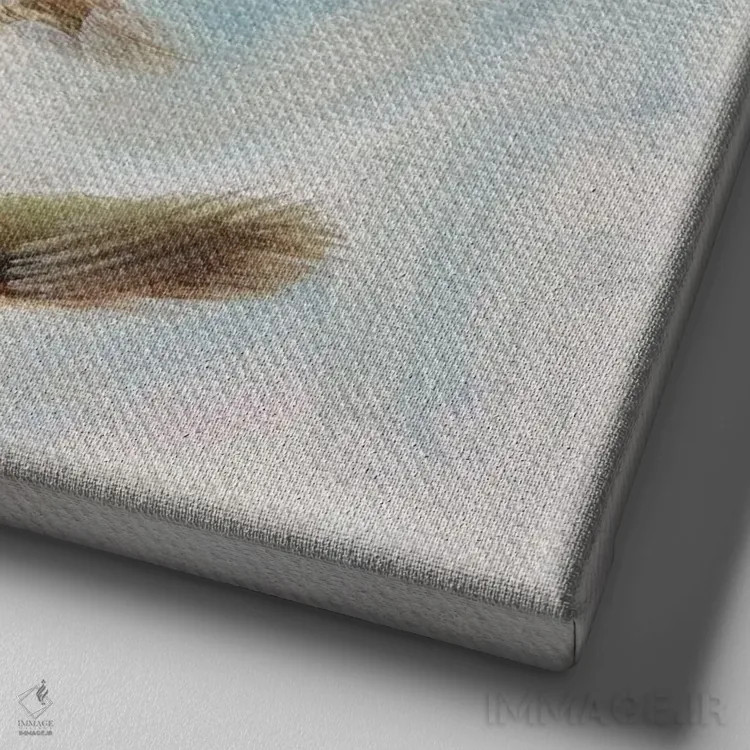 تابلو به هر حال اثر ایرینا خورت - نمای نزدیک بافت بوم