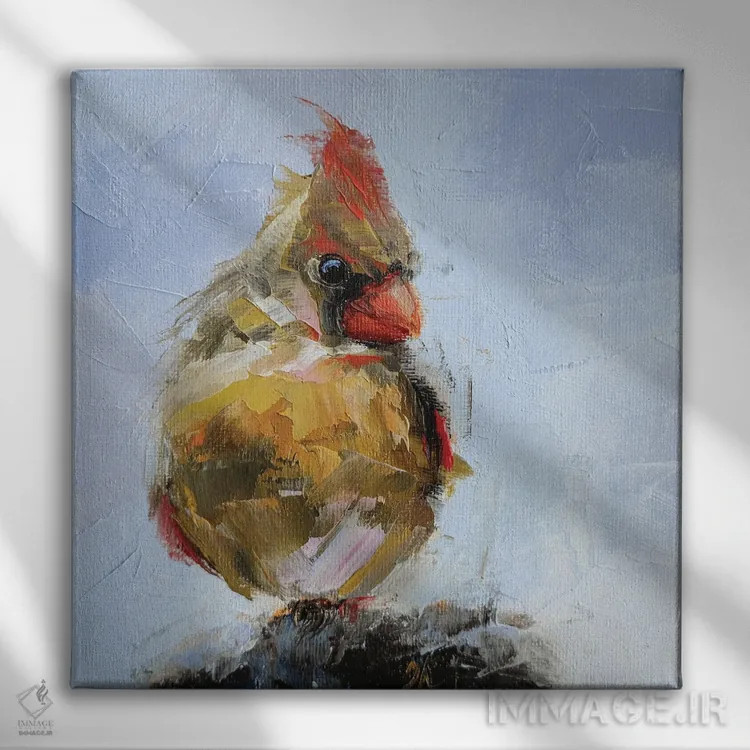 تابلو عشق و مراقبت II اثر ایرینا خورت - نمای روبهرو روی دیوار