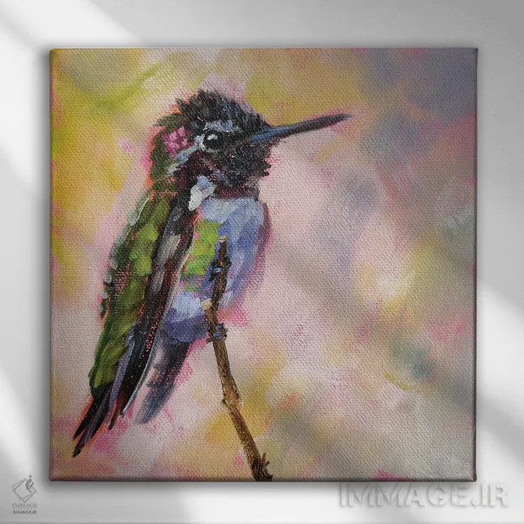 تابلو دلانگیز اثر ایرینا خورت - نمای روبهرو روی دیوار