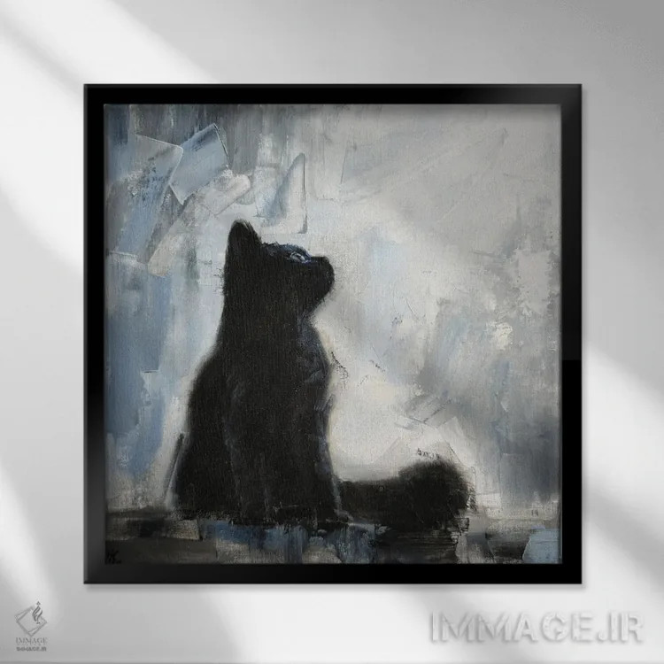 تابلو معجزه اثر ایرینا خورت - نمای قابدار مشکی