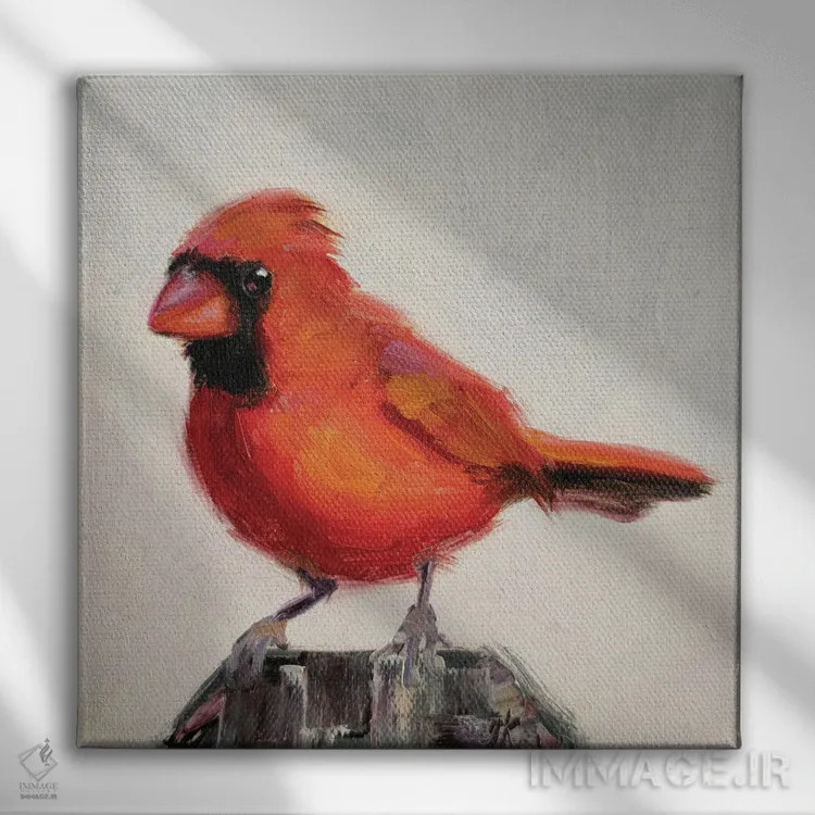 تابلو روز نو اثر ایرینا خورت - نمای روبهرو روی دیوار