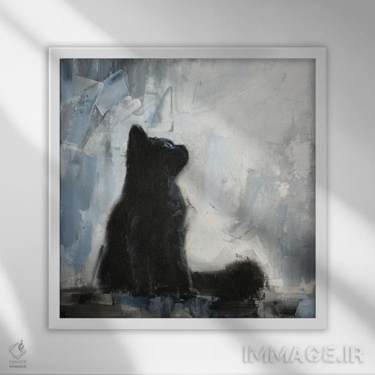 تابلو معجزه اثر ایرینا خورت - نمای قابدار سفید