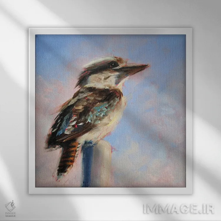 تابلو مدیریتشده اثر ایرینا خورت - نمای قابدار سفید