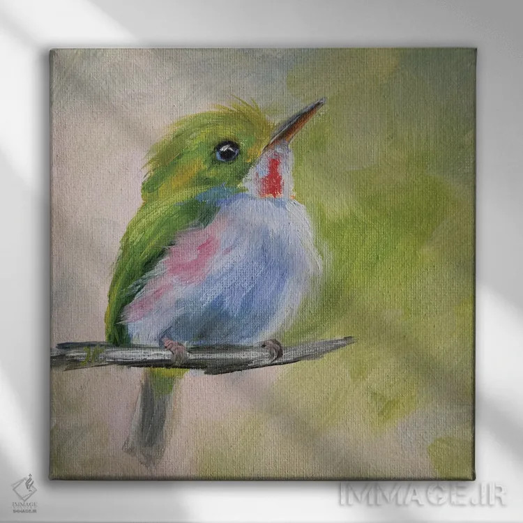 تابلو راه نو اثر ایرینا خورت - نمای روبهرو روی دیوار