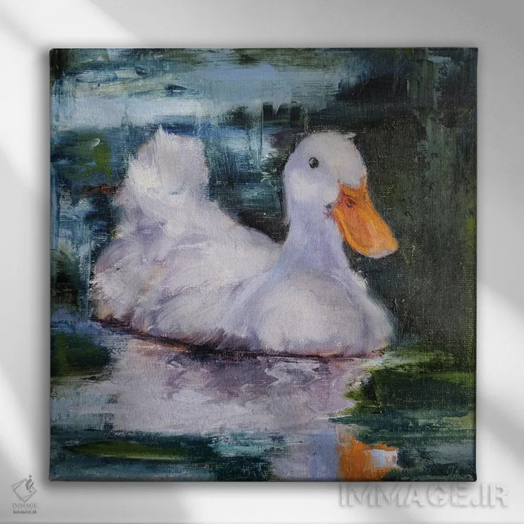 تابلو احترام اثر ایرینا خورت - نمای روبهرو روی دیوار